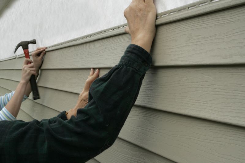 Synthetic Siding Installation